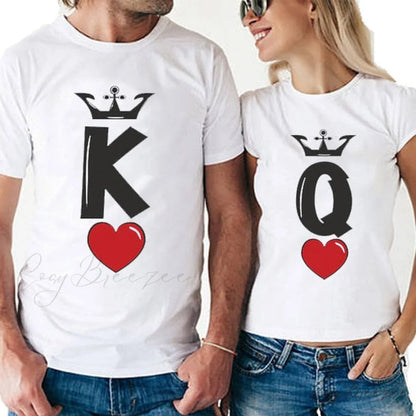 and - Basic Soulmate Matching White for Couple Men Arm Women T-Shirt Brief Tee