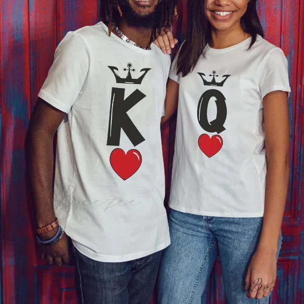 and - Basic Soulmate Matching White for Couple Men Arm Women T-Shirt Brief Tee