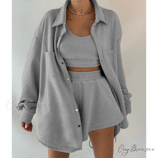 and Hoodie - Tracksuit Outfits Sweat Brief Pants Joggers Women’s Femme Sweatpants with Oversize Set Suit
