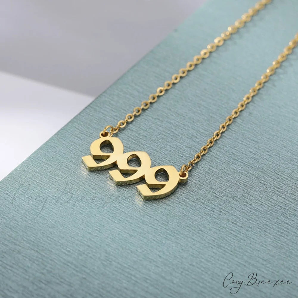 Angel Number Necklaces
