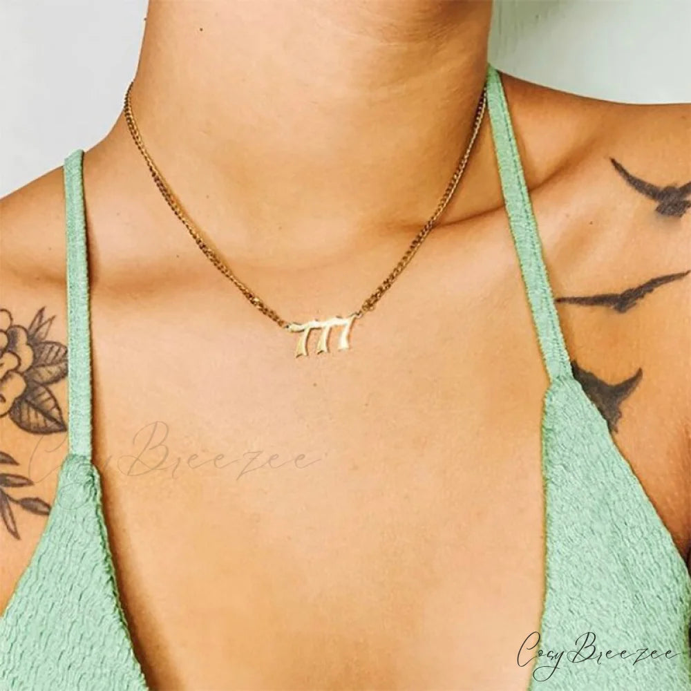Angel Number Necklaces