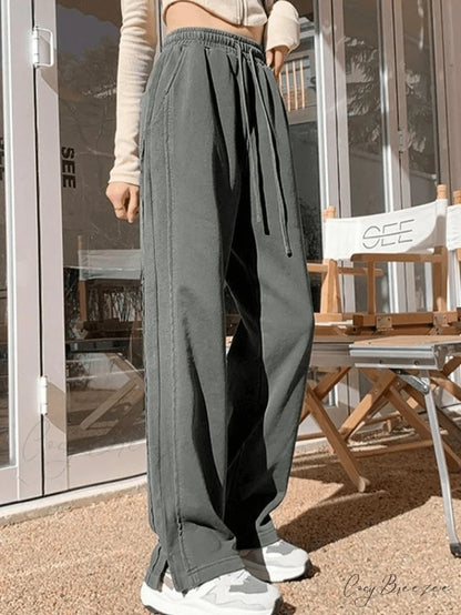 Ankle Flare Graceful Black Cargo Jeans Gray / S