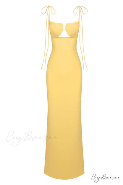 Anna October Stylish Tulip Dress XS / Buttercup