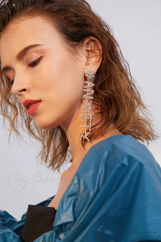 Anxiety Elegant Drop Earrings Picture