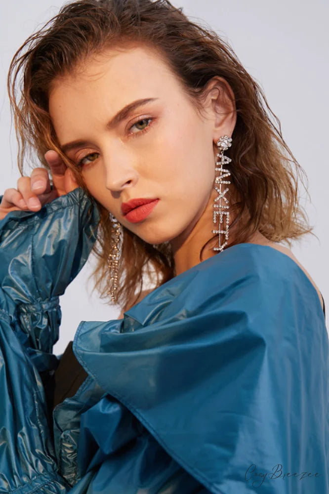 Anxiety Elegant Drop Earrings Picture