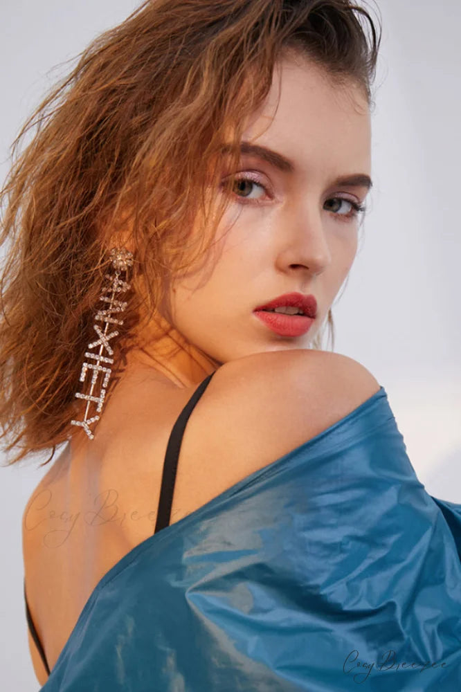 Anxiety Elegant Drop Earrings Picture
