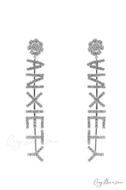 Anxiety Elegant Drop Earrings Picture