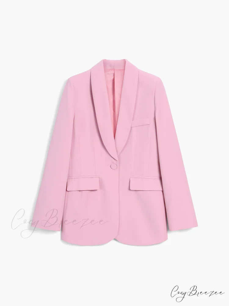 Aphrodite Single Graceful Breasted Blazer