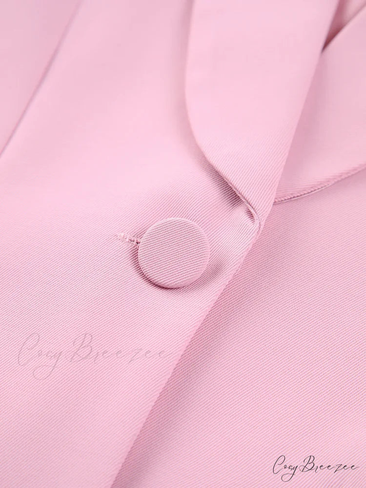 Aphrodite Single Graceful Breasted Blazer