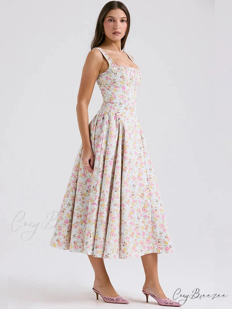 Appliquéd Fitted Sculpting Holiday Dress vacationdress-250223