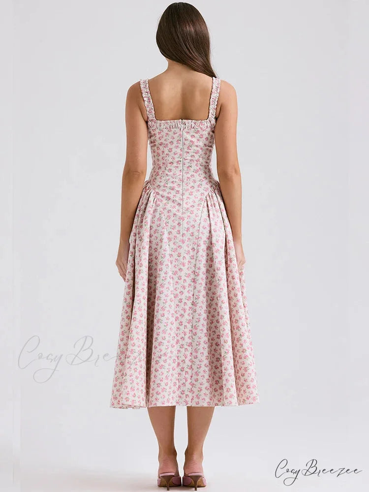 Appliquéd Fitted Sculpting Holiday Dress vacationdress-250223