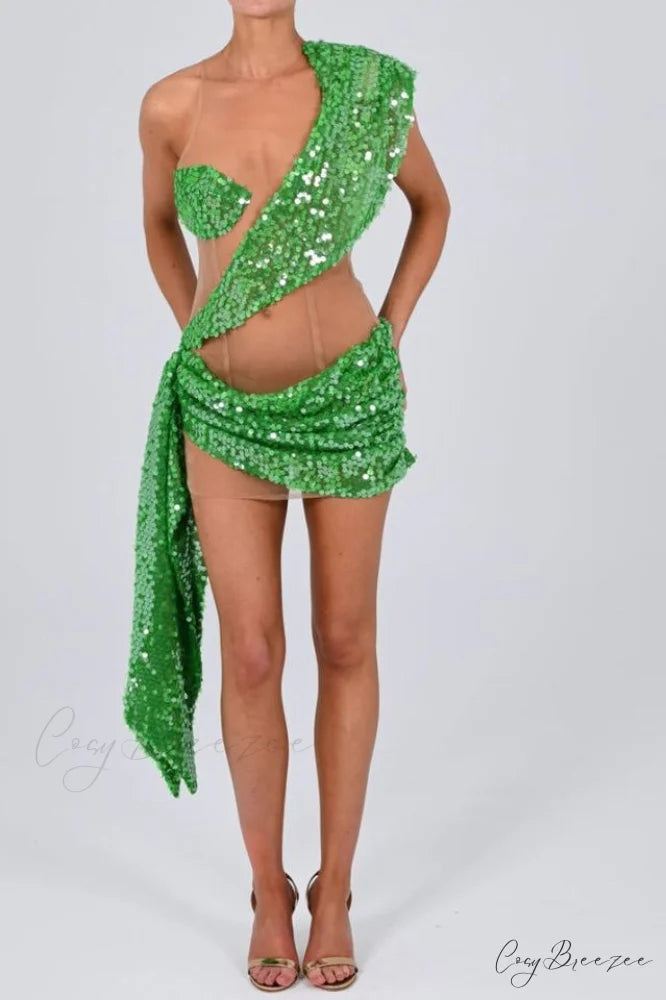 Ares Elegant Mini Dress