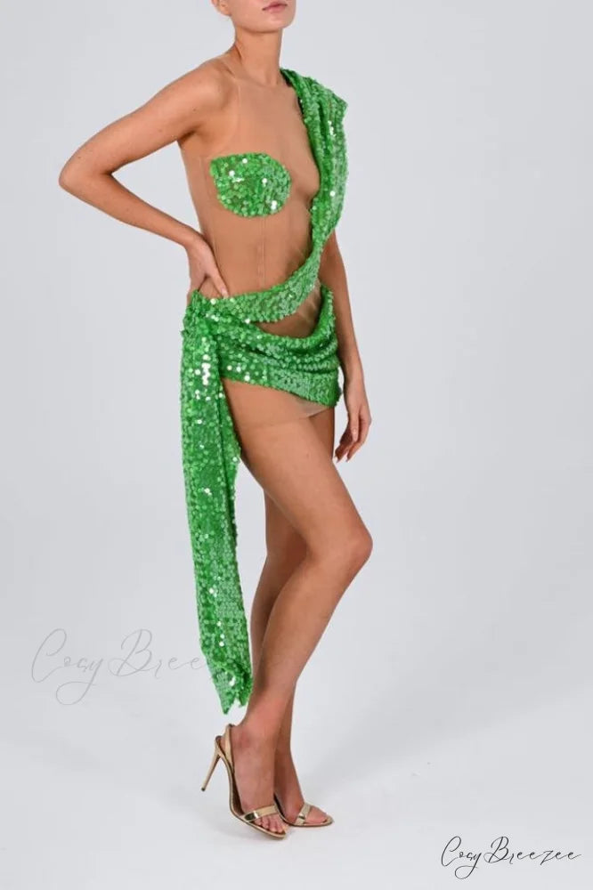 Ares Elegant Mini Dress