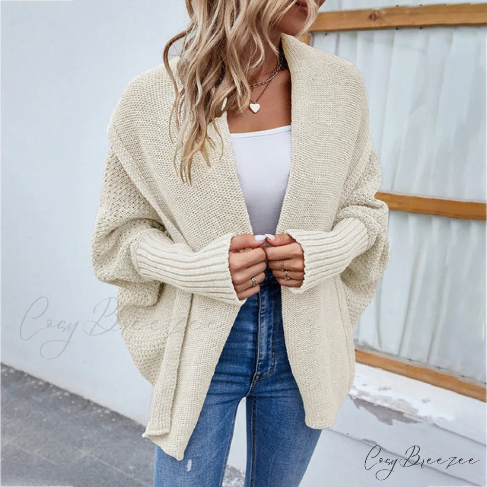 Arm Batwing Cardigan Apricot / S