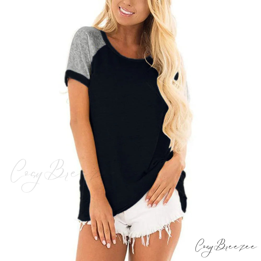 Arm Casual T-Shirts Brief for Women Black / S