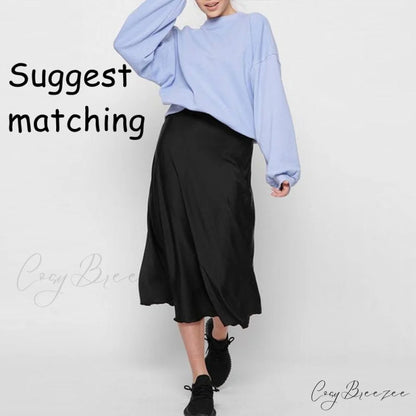 Arm Loose Hoodie Oversized Size Crop Fit - Long Cotton Harajuku - Streetwear Casual - Plus - Women’s Pullover Ropa