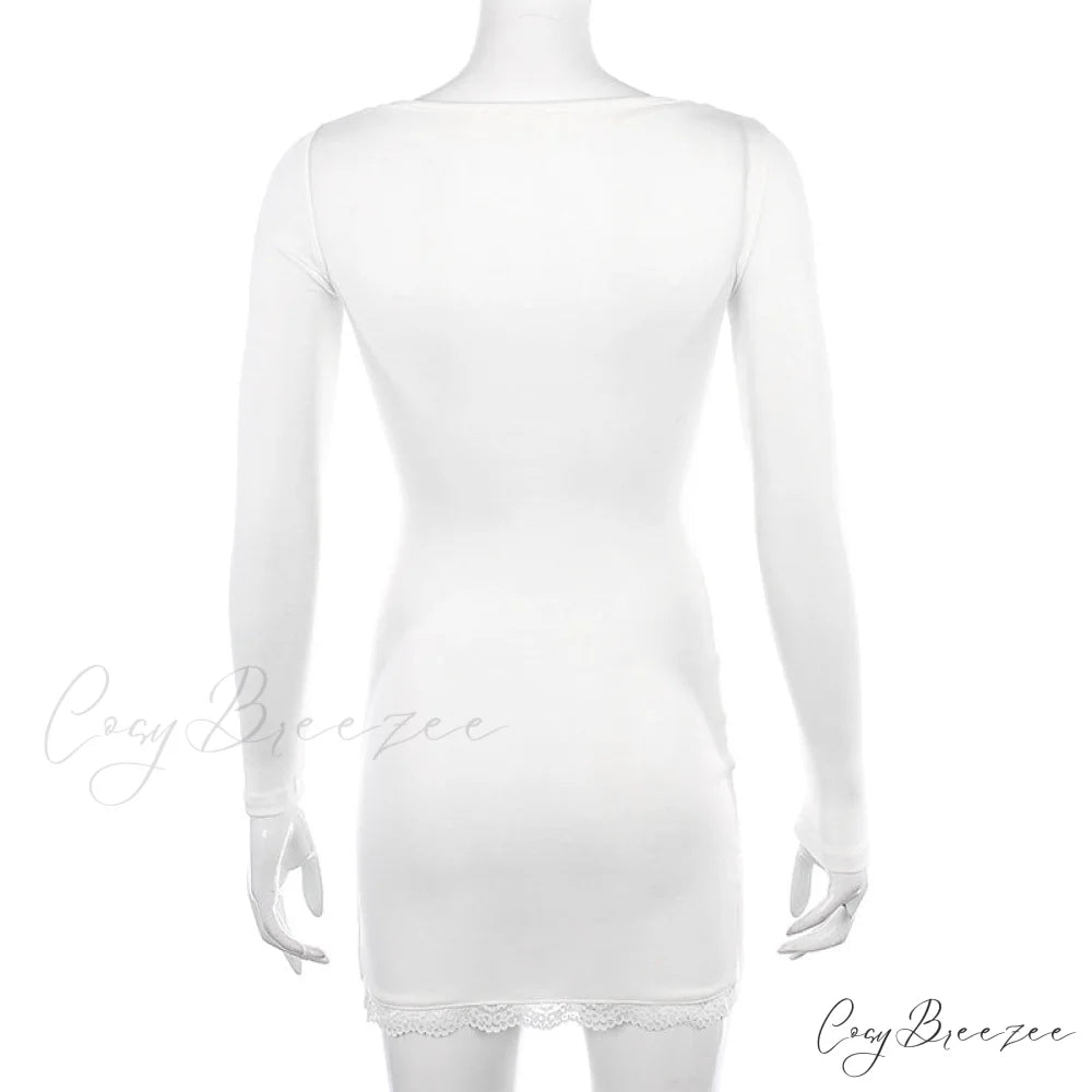 Arm White Party Long Winter Lace Split Gown Solid New Arrivals Dresses Black Vestidos