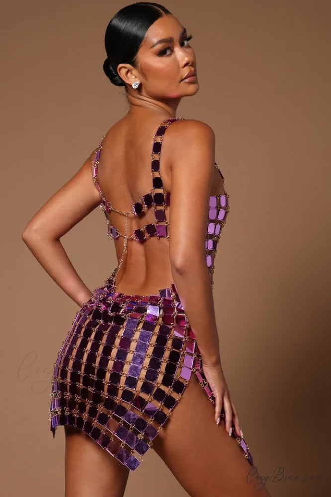 Astrid Mirror Stylish Mini Dress