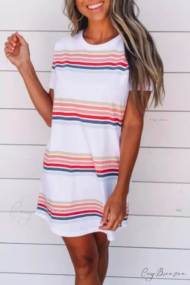 Asymmetrical Stylish Loose Sleeveless Modern Maxi Dress (3 Colors) white / L