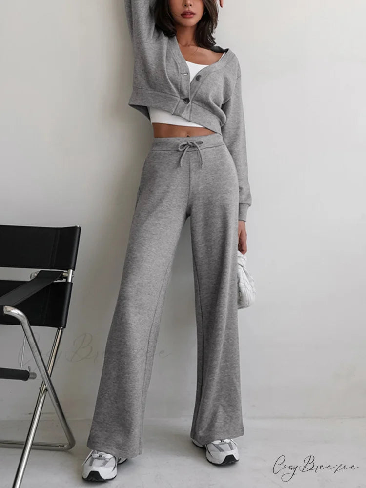 Athflow Charming Sweatpants Grey / XS
