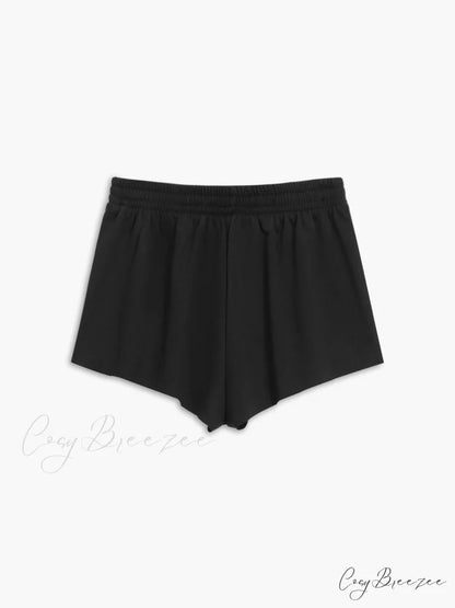 Athleisure Long Sleeve Trendy Three Piece Shorts Set