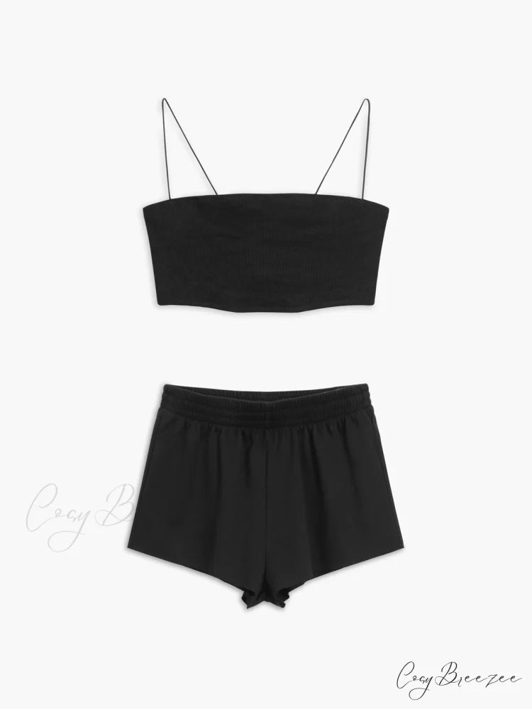 Athleisure Long Sleeve Trendy Three Piece Shorts Set