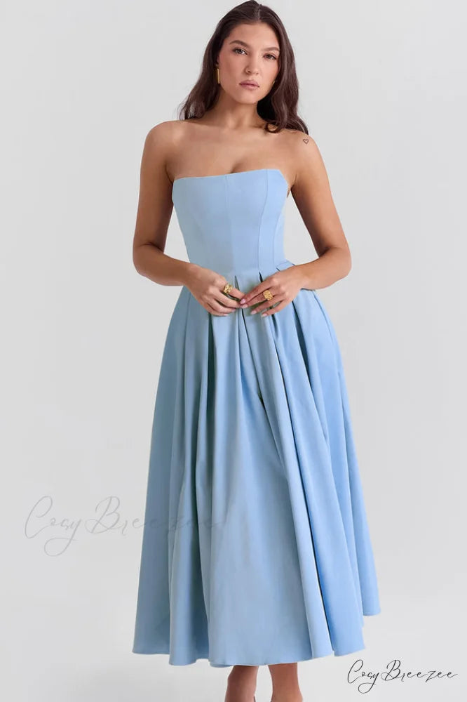 Audrey Elegant Midi Sundress