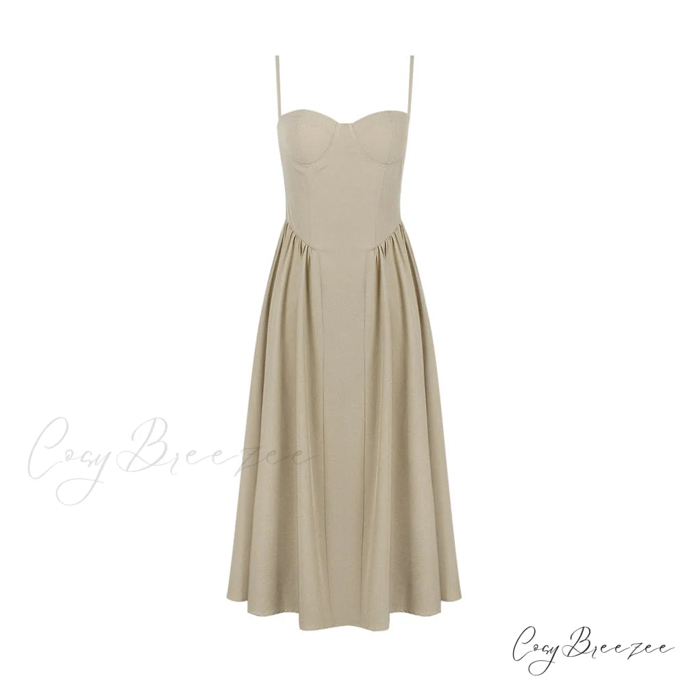 Aurora Midi/Maxi Stylish Bustier Corset Dress