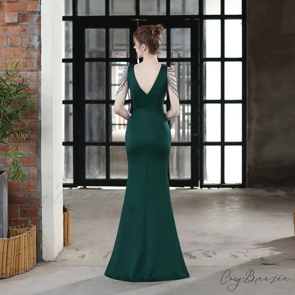 Ava Cowl Stylish Neck Formal Dress