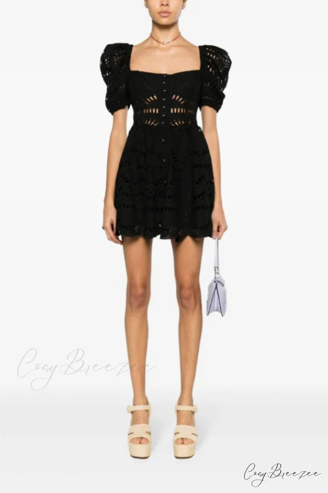 Ayiak Elegant Short Dress