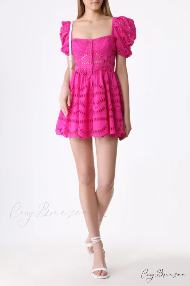 Ayiak Elegant Short Dress