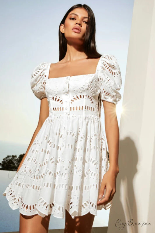 Ayiak Elegant Short Dress