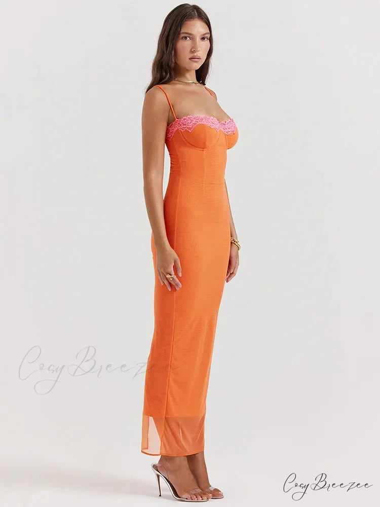 Azalea Bodycon Stylish Maxi Dress