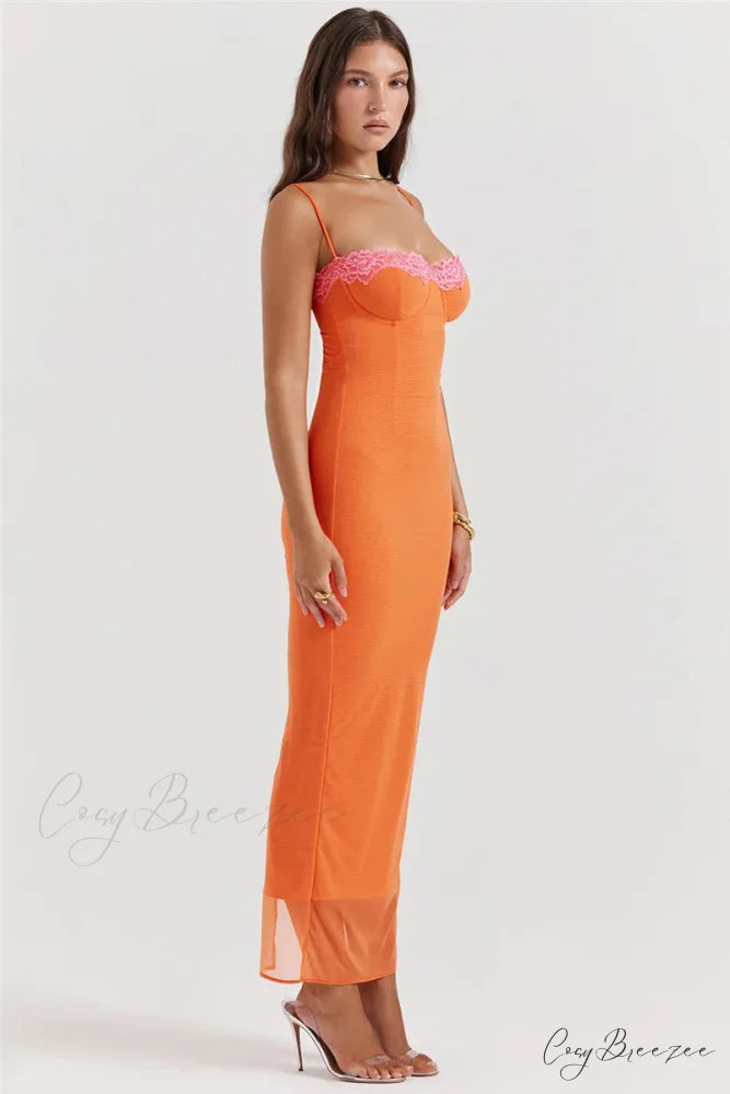 Azalea Bodycon Stylish Maxi Dress