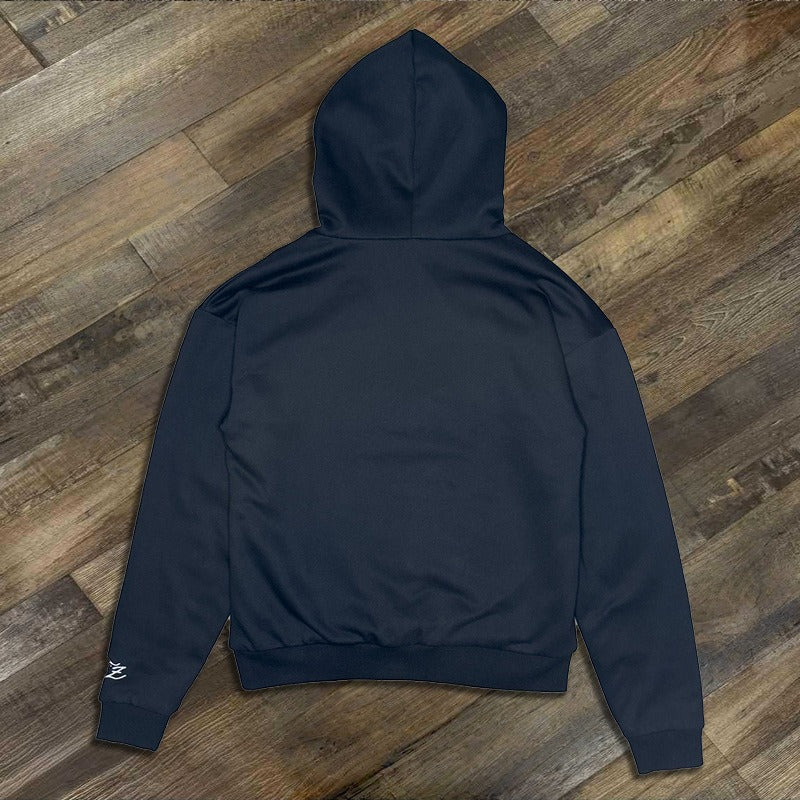 Street Style Reversible Plaid Hoodie