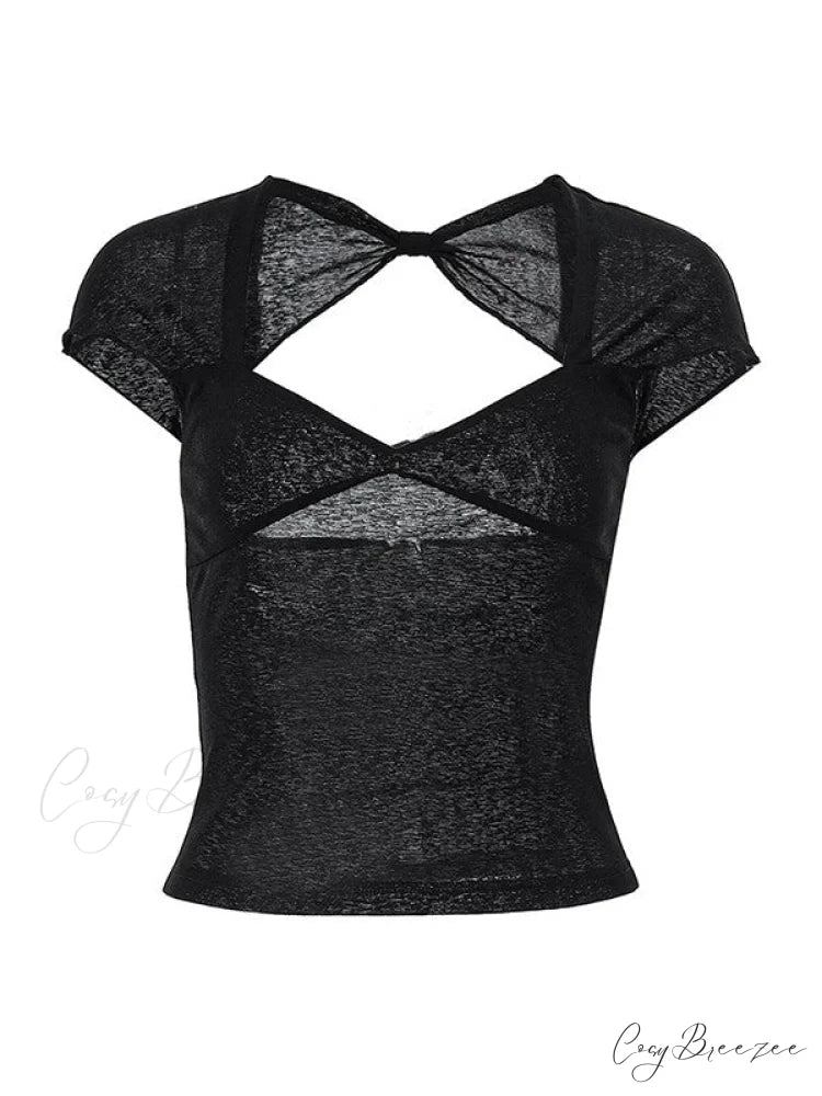 Baby Cupcake Rib Trendy Cropped Tank Top