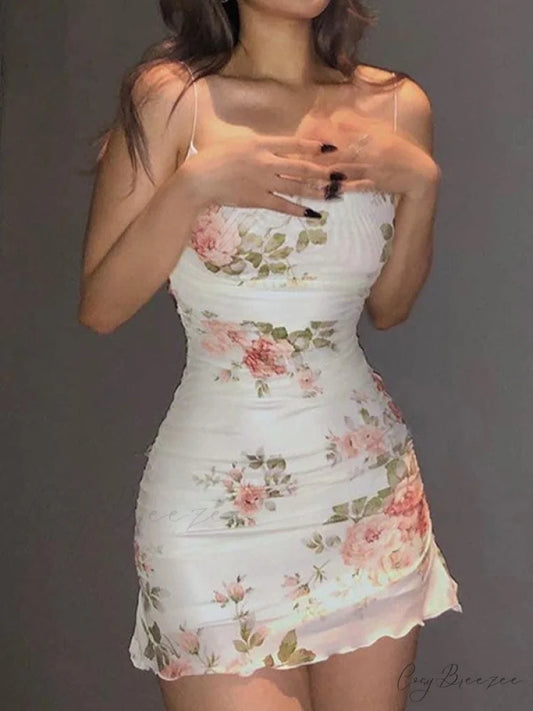 Backless Bodycon Graceful Party Maxi Dress White / S