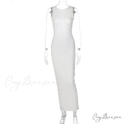 Backless Bodycon Stylish Maxi Dress