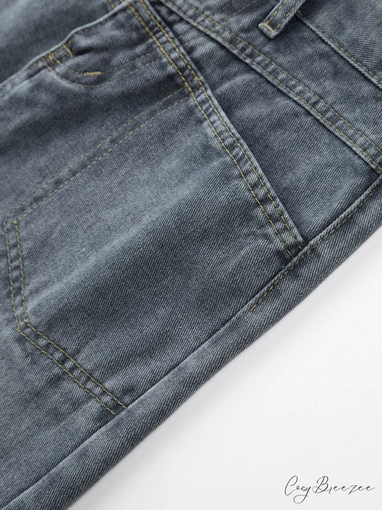 Baddie Baggy Wide Trendy Leg Boyfriend Jeans