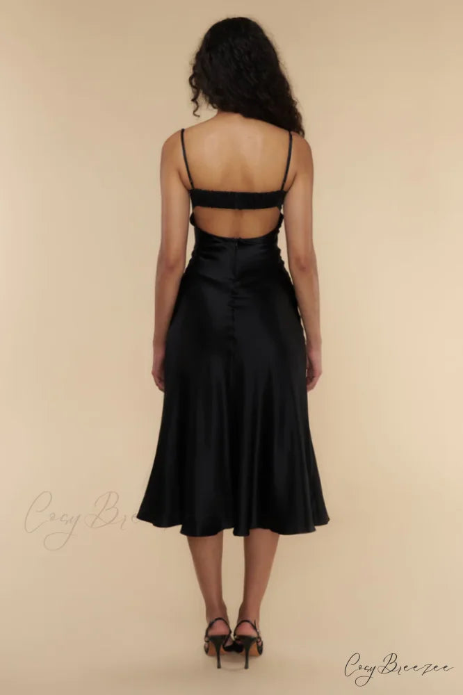 Ballet Elegant Dress Noir