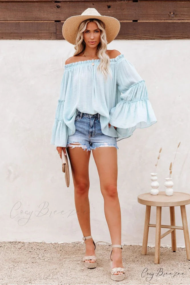 Bamboo Flare Stylish Sleeve T-shirt