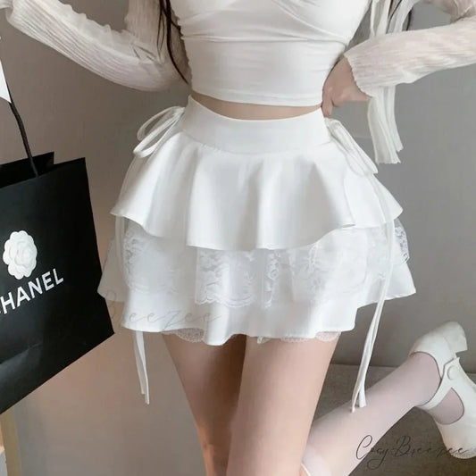 Bandage Lace Lolita Skirt skirts-250223