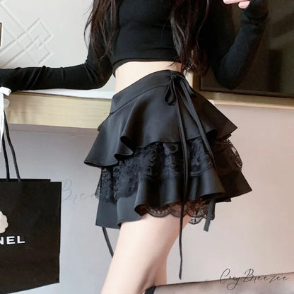 Bandage Lace Lolita Skirt skirts-250223