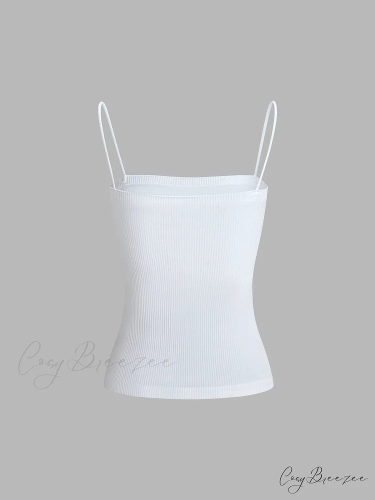 Basic Cami Graceful Padded Tank Top