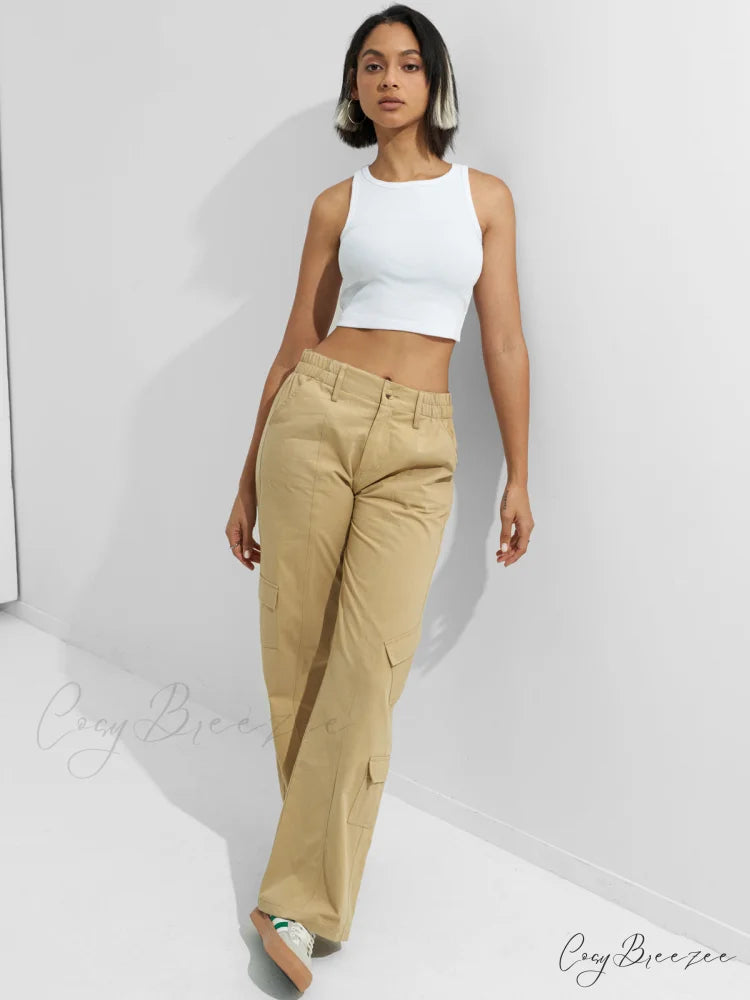 Basic Crop Top Trendy & Mini Skirt Set
