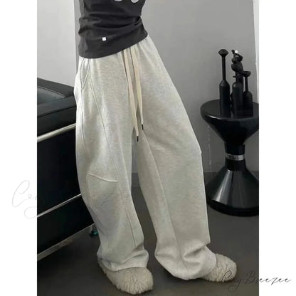Basic Oversized Y2K Women Sweatpants Pants pants-241228