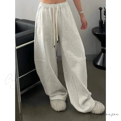 Basic Oversized Y2K Women Sweatpants Pants pants-241228