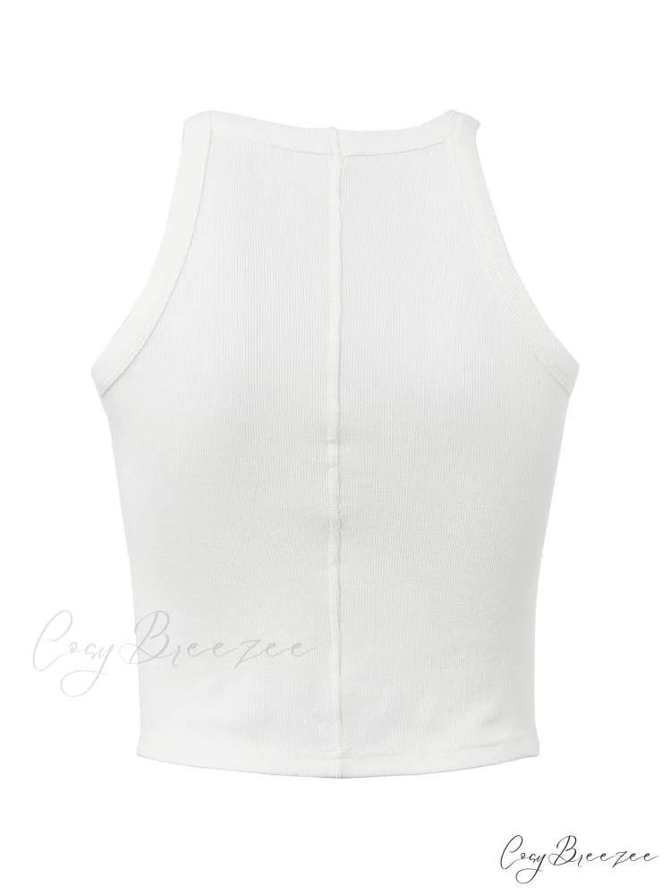 Basic Solid Long Trendy Sleeve Crop Top
