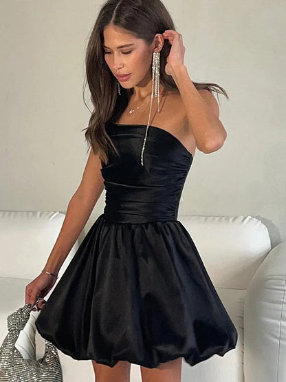 Summer Sexy Off-Shoulder A-Line Mini Party Dress