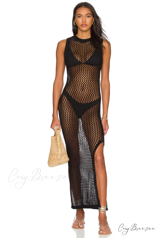 Beach Riot Stylish Holly Dress Free Size / Black